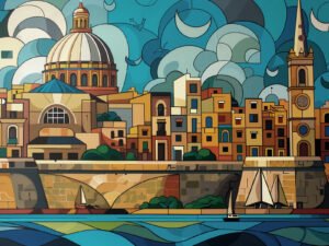 Waves of Malta - 13cm×18cm