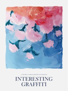 Sea of Blossoms - 13cm×18cm