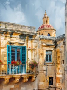 Maltese Antique Charm - 13cm×18cm