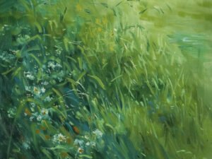 Green Fields - 13cm×18cm