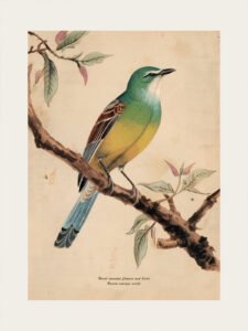 Song on the Branch - 13cm×18cm