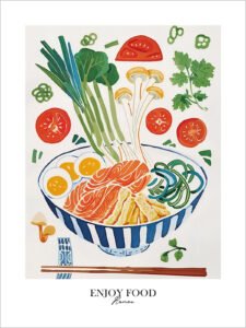 Delicious Ramen - 13cm×18cm