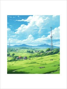 Field Scenery - 13cm×18cm