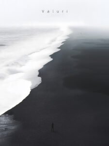 Lonely Coast - 13cm×18cm