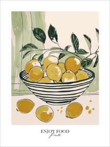 The Fresh Scent of Lemons - 13cm×18cm