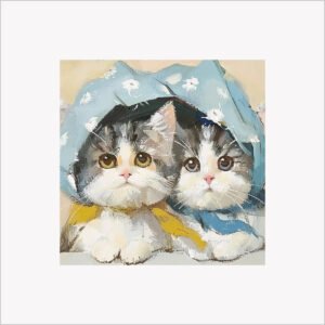 Warm Companionship - 50cm×50cm