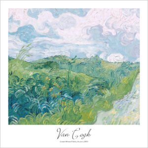 Van Gogh-Green Wheat Fields - 50cm×50cm