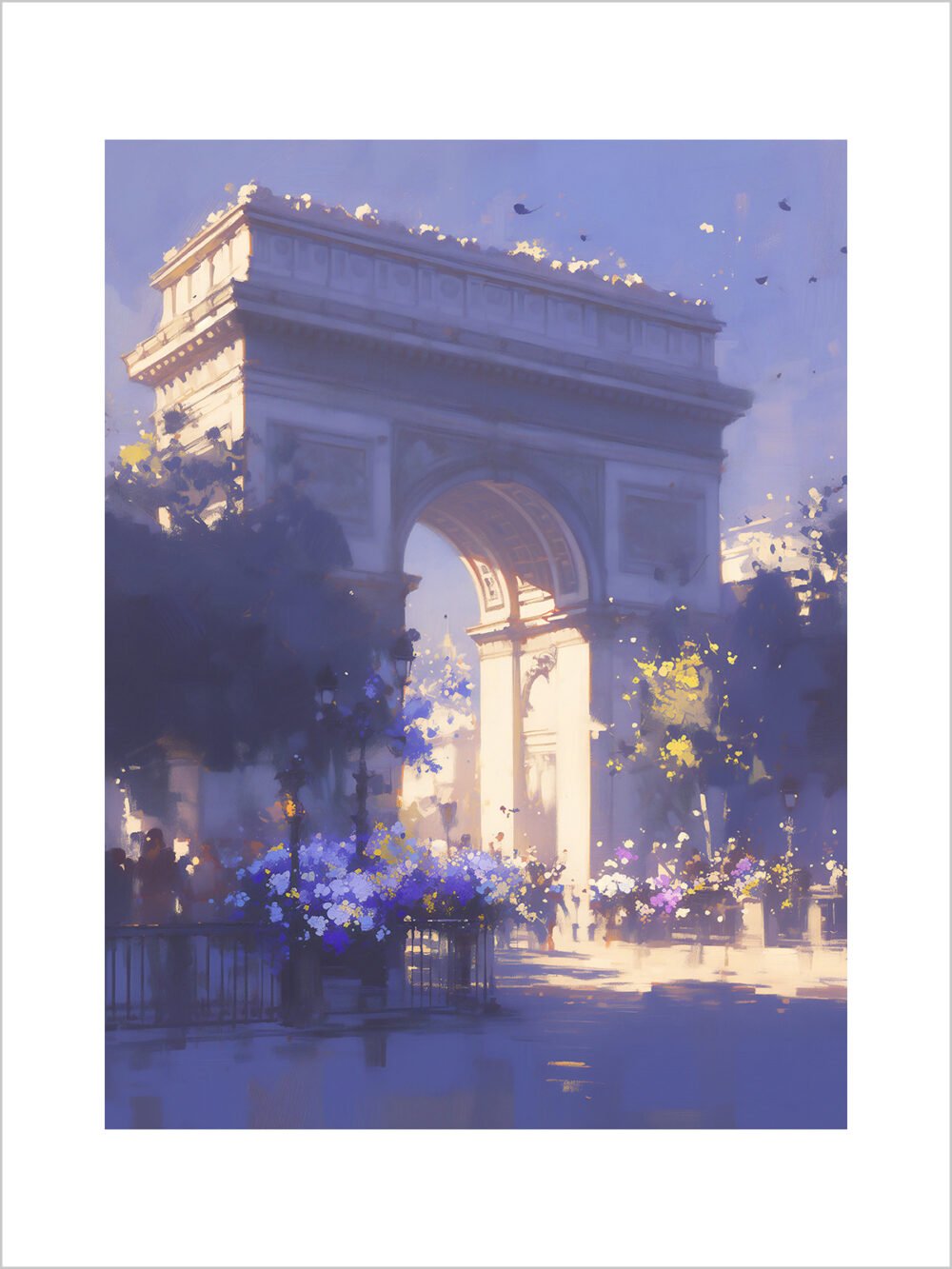 Romantic Arc de Triomphe