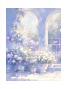 Dawn Garden - 13cm×18cm