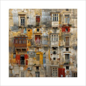 Traces of Time - 50cm×50cm