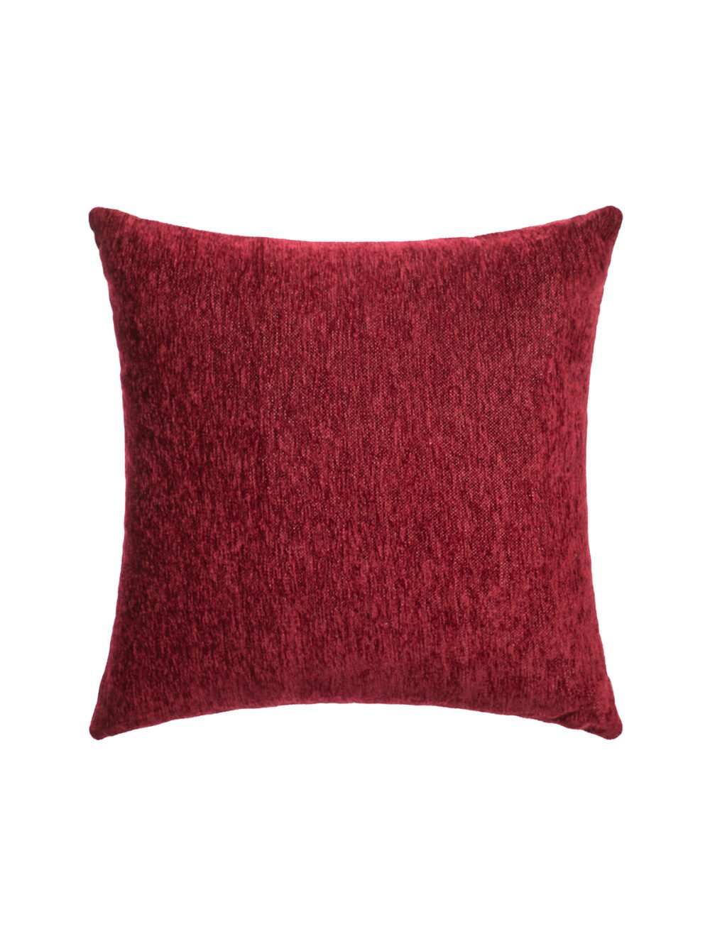 Burgundy Chenille Cushion Cover - Image 3