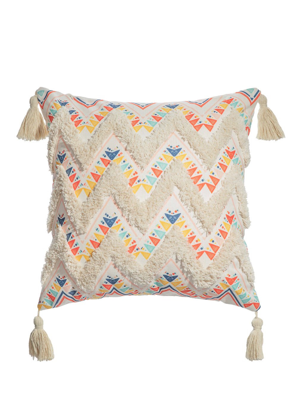 GeometricTassel Cushion Cover