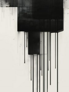 Flowing Darkness - 13cm×18cm