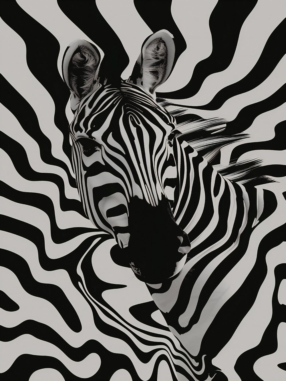 Psychedelic Zebra