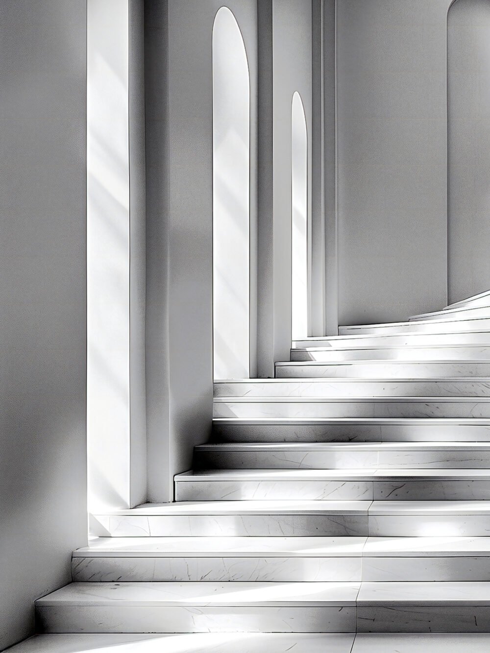 Light and Shadow Stairs