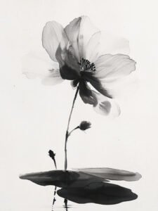 Ink Blossom - 13cm×18cm