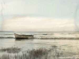 Tranquil Beach - 13cm×18cm