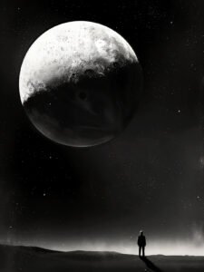 Cosmic Solitude - 13cm×18cm