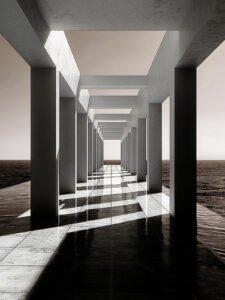 Infinite Corridor - 13cm×18cm