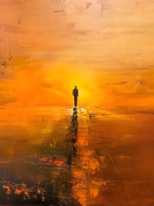 Sunset Journey - 13cm×18cm