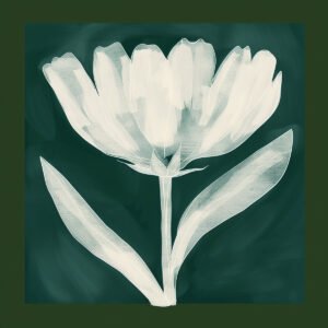 Moonlit BloomMoonlit Bloom - 50cm×50cm