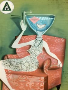 Person in a Cup - 13cm×18cm