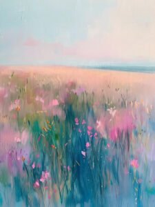 Dreamlike Flower Sea - 13cm×18cm