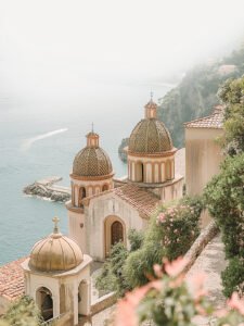 Classical Architecture by the Seashore - 13cm×18cm