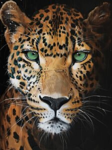 Eyes of the Cheetah - 13cm×18cm