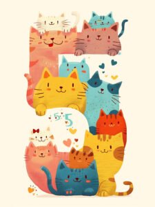 Cat Paradise - 13cm×18cm