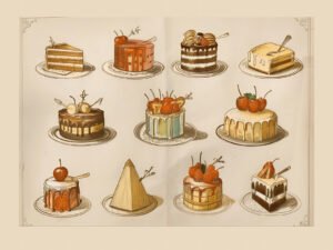 Dessert Feast - 13cm×18cm