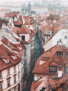 Poetry of Red Roofs - 13cm×18cm