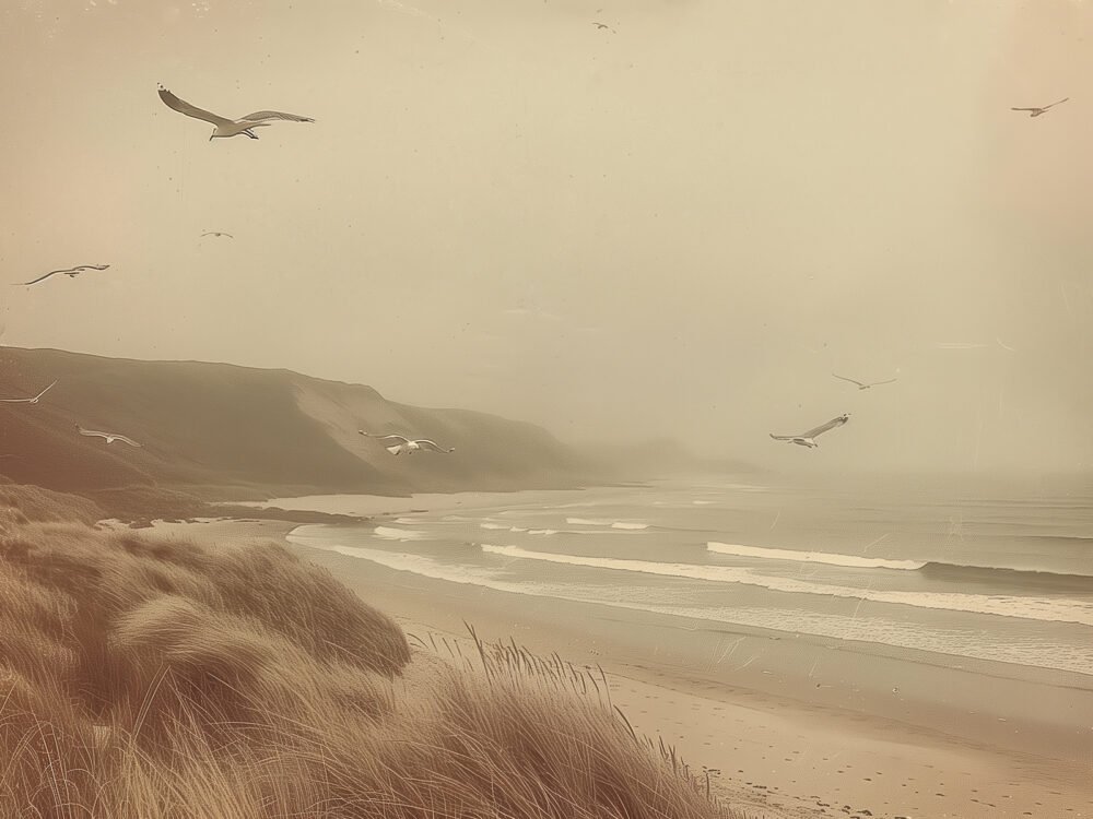 Misty Seagulls