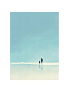 Tranquil Seaside - 13cm×18cm