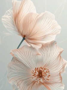 Serene Blossoms - 13cm×18cm