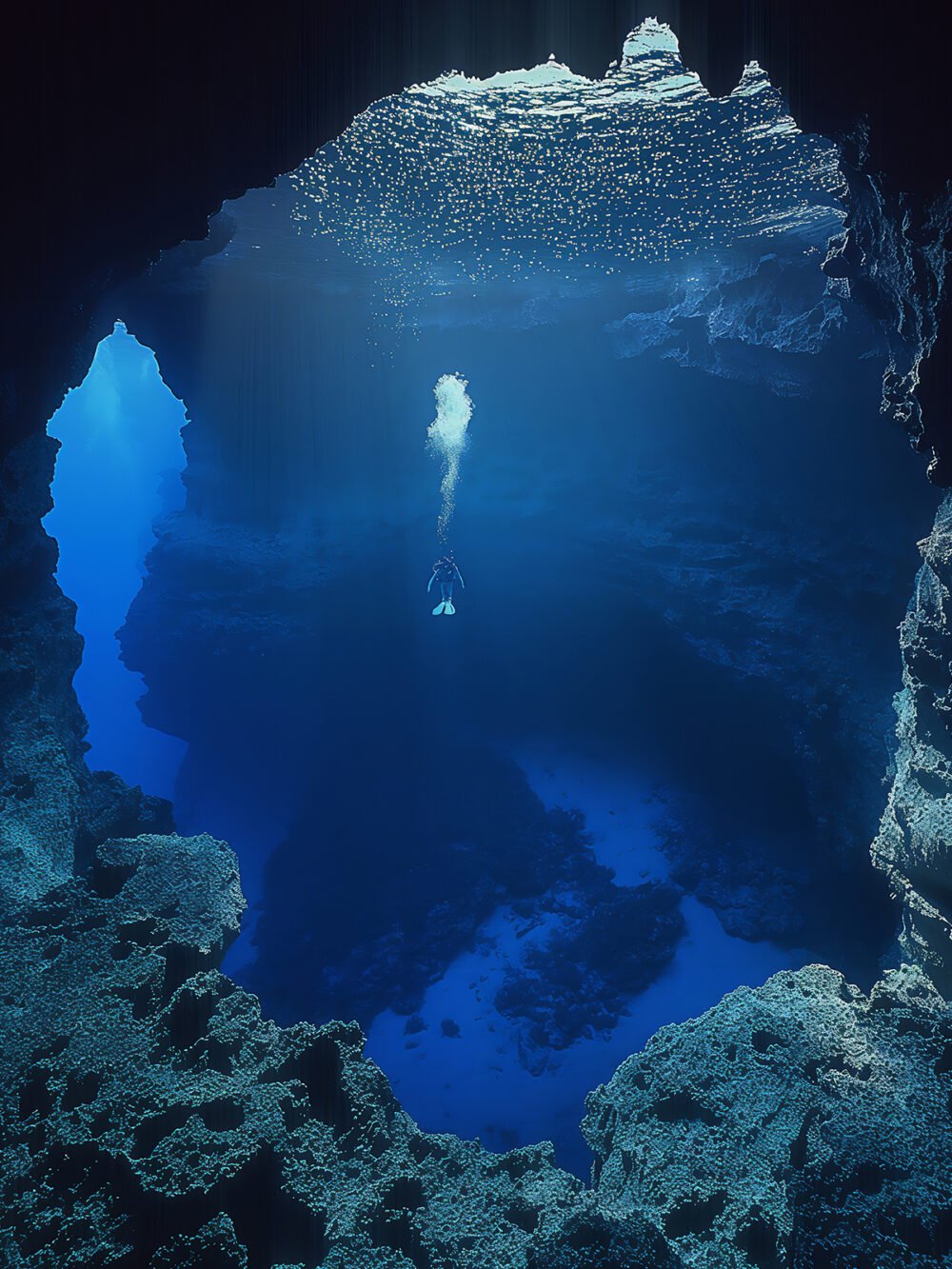 Explorer of Maltese Blue Grotto