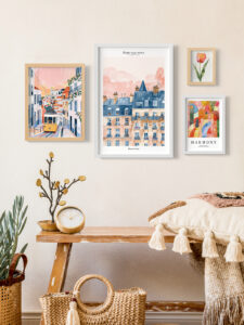 Romantic Rooftops Under the Parisian Sky