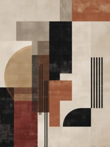 Grids in Rhythm Style B - 13cm×18cm