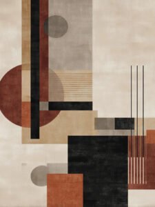 Grids in Rhythm Style C - 13cm×18cm