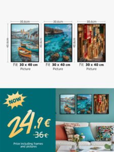 Boats on Clear Blue Sea