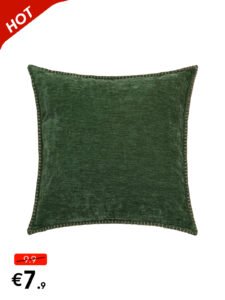 Moss Velvet Throw Pillow Covers
