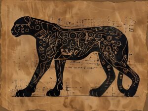 Totem Panther - 13cm×18cm