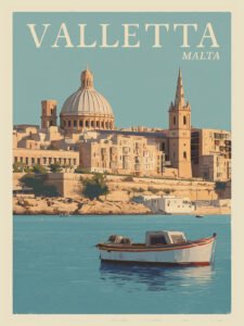 Valletta Bay - 13cm×18cm