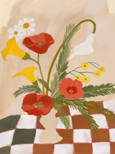 Spring on the Table - 13cm×18cm