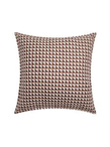 Cocoa Check Throw Pillow Covers