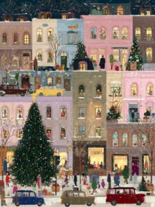 Christmas City Style E - 13cm×18cm