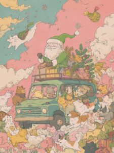 Magical Christmas Journey - 13cm×18cm