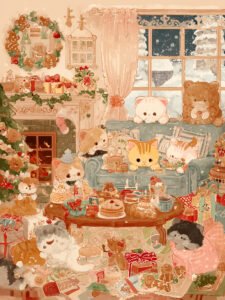 Christmas Party - 13cm×18cm