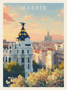 Madrid Morning Light - 13cm×18cm