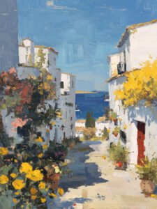 Sunshine in Spanish Town - 13cm×18cm
